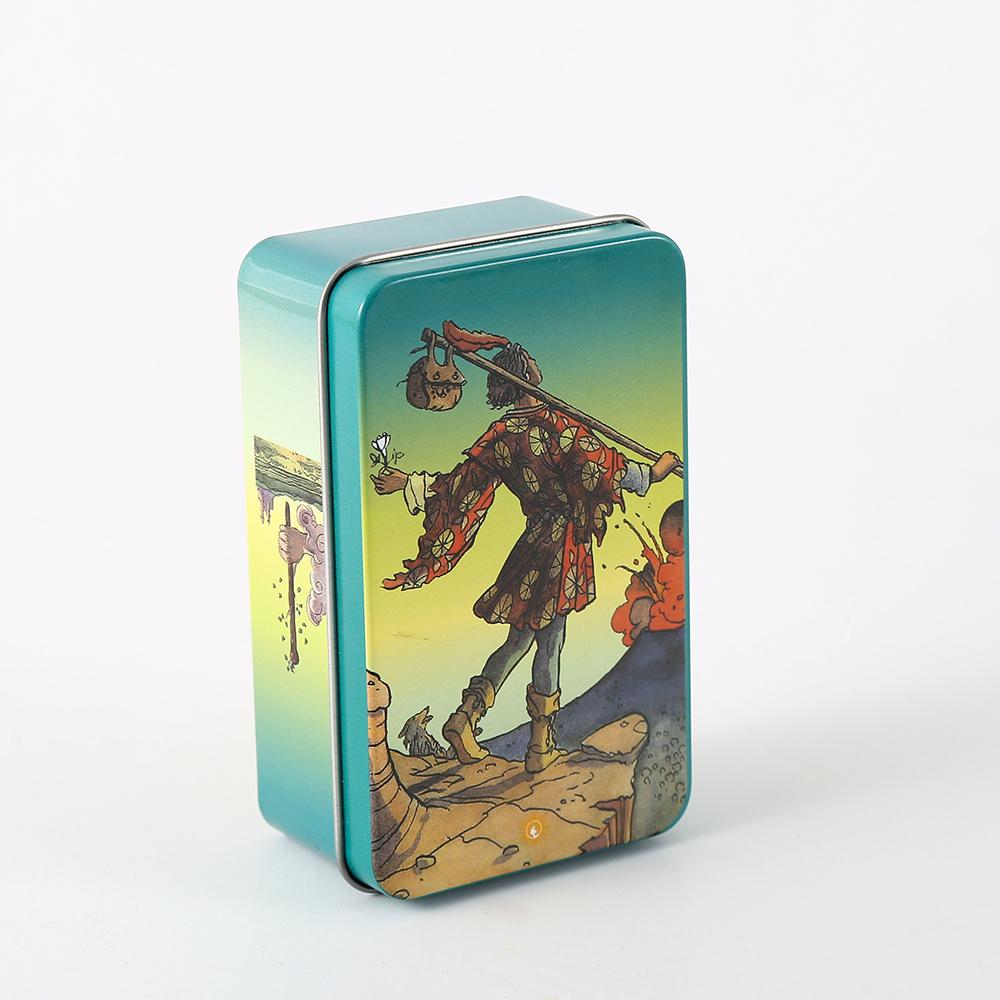 Tarot Deck With Guidebook - 缶の中の新しいビジョンタロット,10x6 cm
