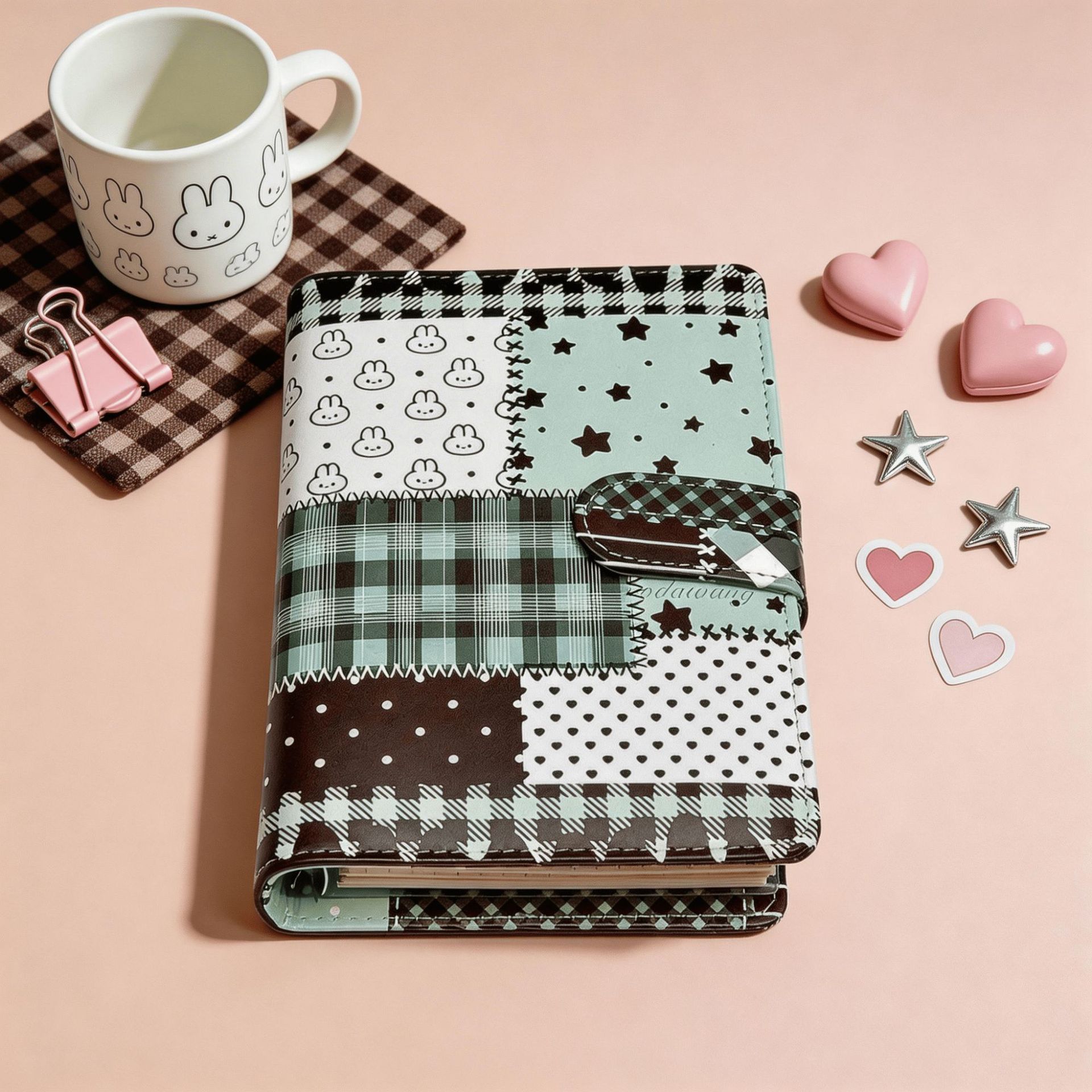 A6 グリーンスプライスグリッドノートブックルーズリーフノー - Blank Sheet Music Notebook のレビューと価格